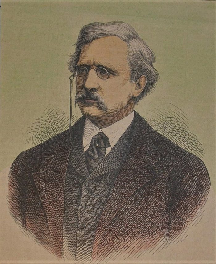 Porträtt av Adolf Erik Nordenskiöld