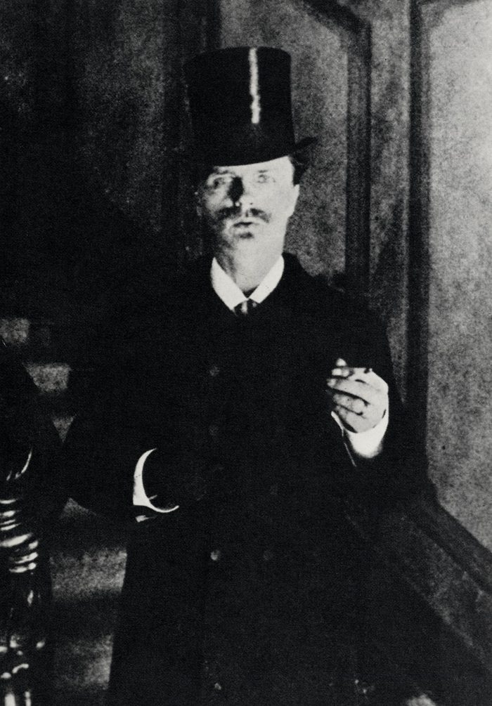 Porträtt av August Strindberg